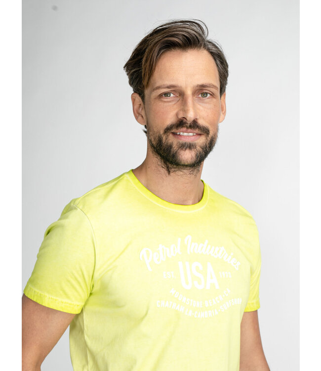 Petrol Men T-Shirt SS Classic Print