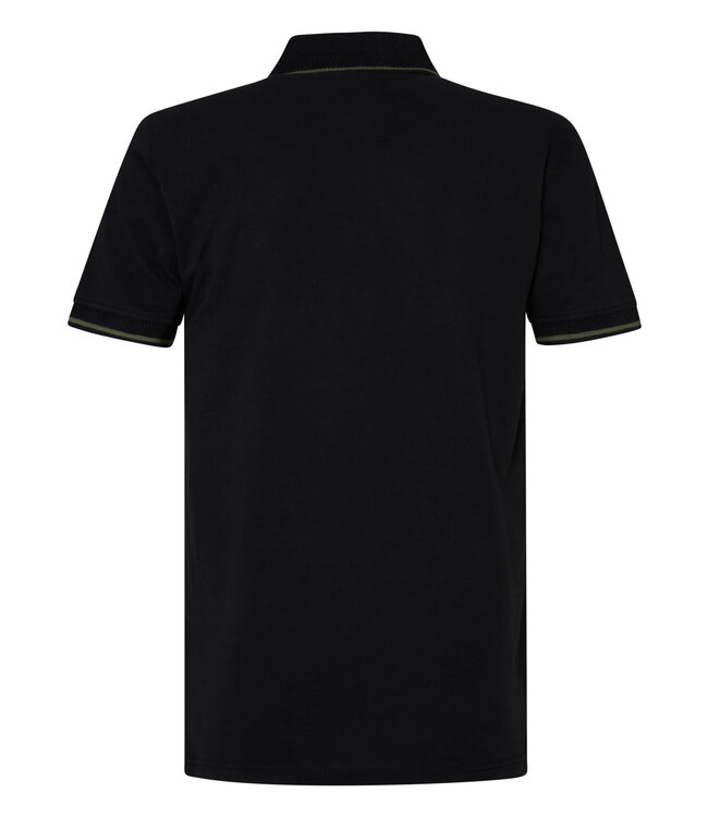 Petrol Men Polo With Pocket Short Sleeve