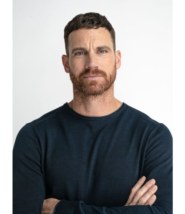 Petrol Men Knitwear Round Neck Basic