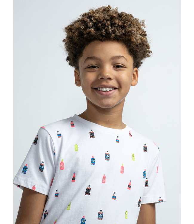 Petrol Boys Bottle T-Shirt SS AOP