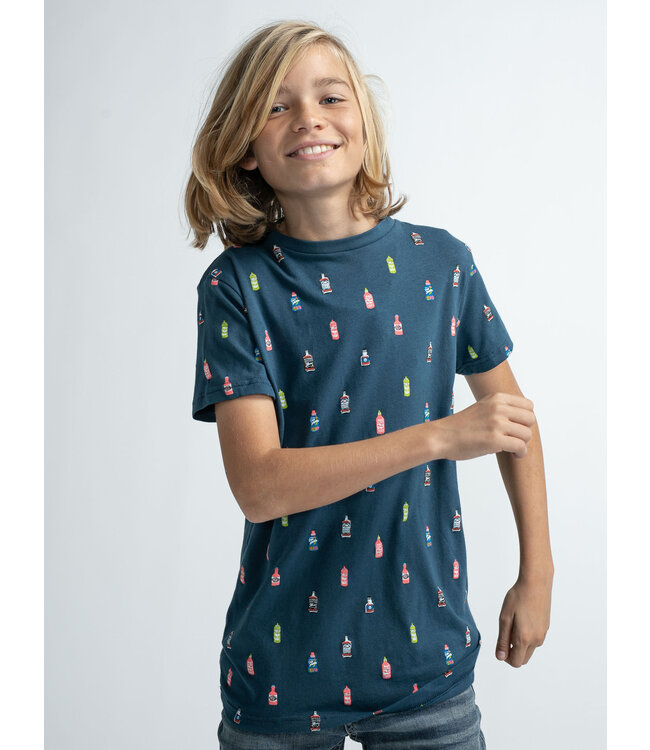 Petrol Boys Bottle T-Shirt SS AOP