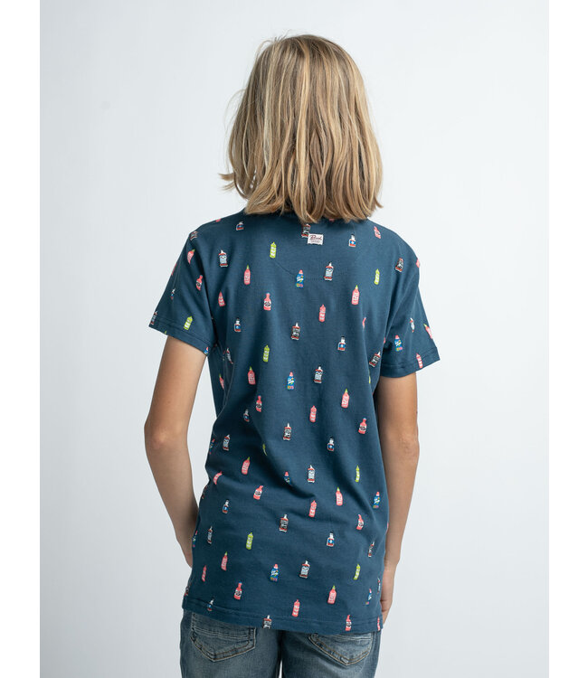 Petrol Boys Bottle T-Shirt SS AOP