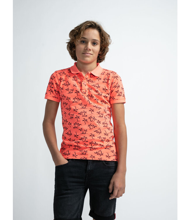 Petrol Boys Palm Polo Short Sleeve