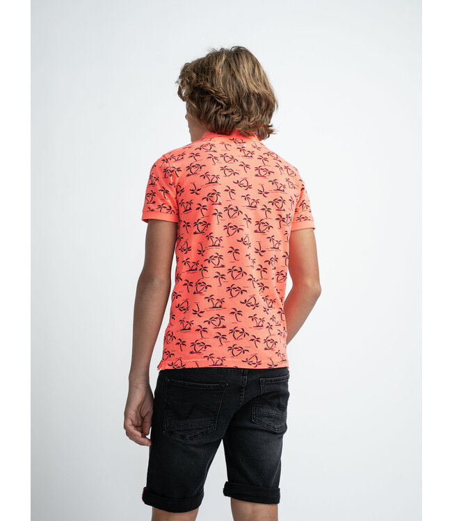 Petrol Boys Palm Polo Short Sleeve