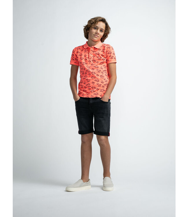 Petrol Boys Palm Polo Short Sleeve