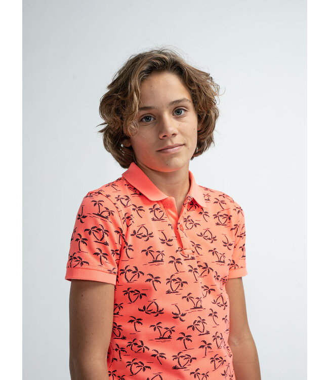 Petrol Boys Palm Polo Short Sleeve
