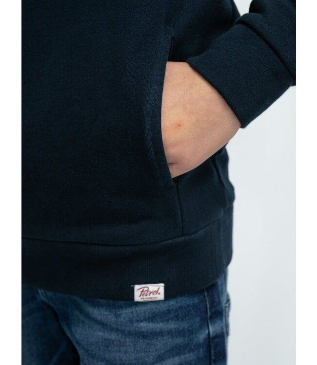 Petrol Boys Sweater Hooded With Print