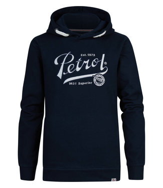 Petrol Boys Sweater Hooded With Print