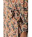 Colourful Rebel Alice Graphic Fan Maxi Wrap Dress