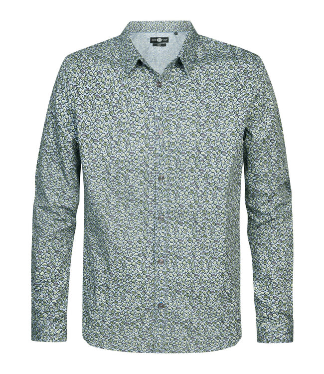 Petrol Men Shirt Long Sleeve AOP 417