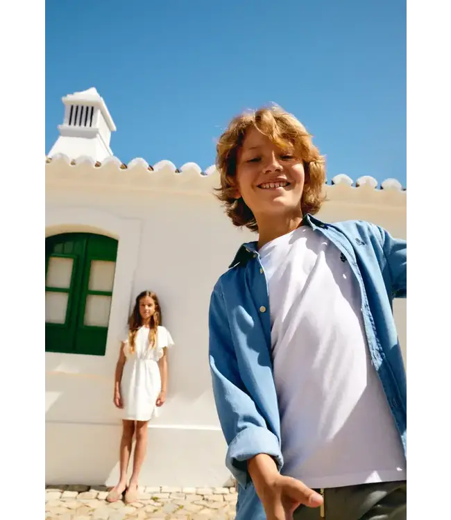 Scalpers NOS FANCY DENIM SHIRT KIDS