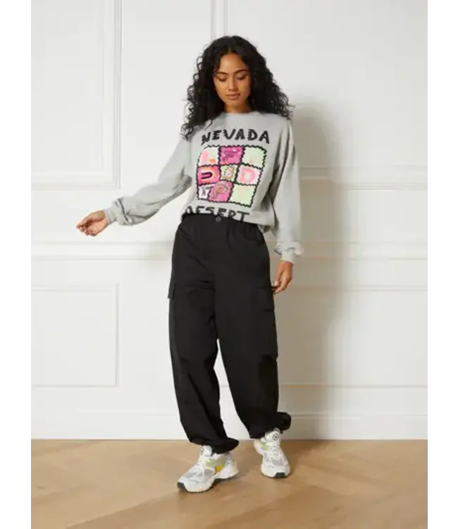 Refined Department ladies knitted oversized sweater nevada SMILEY