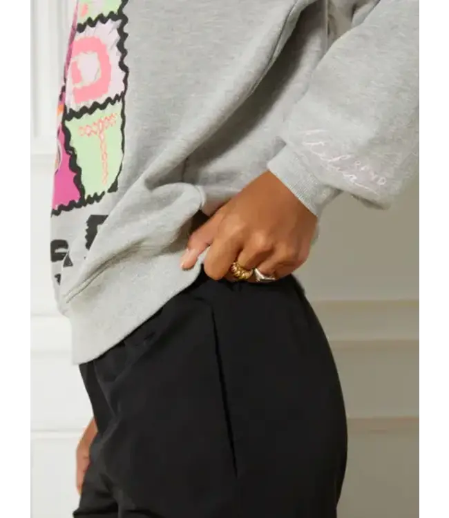 Refined Department ladies knitted oversized sweater nevada SMILEY