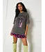 Refined Department ladies knitted oversized nevada t-shirt MAGGY