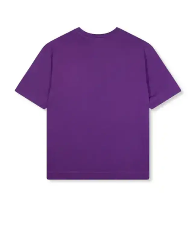 Refined Department ladies knitted wide artwork t-shirt BRUNA