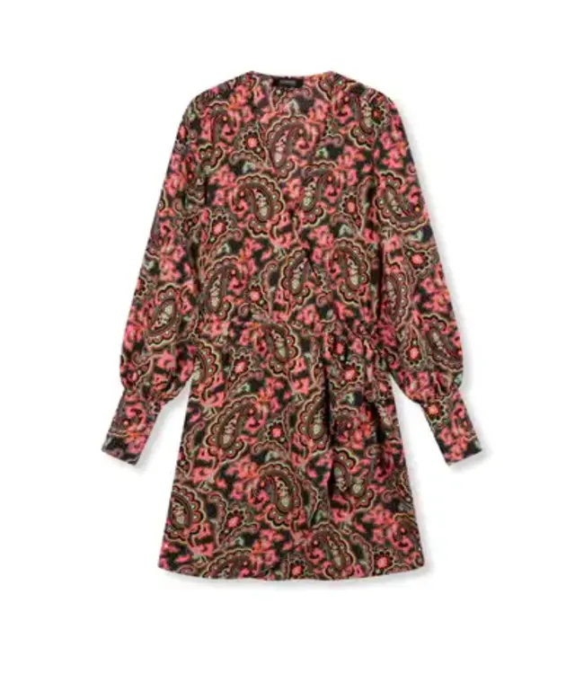 Refined Department ladies woven paisley wrap dress CHELSEY