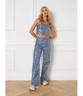 Refined Department ladies woven oversized trousers HANNAH