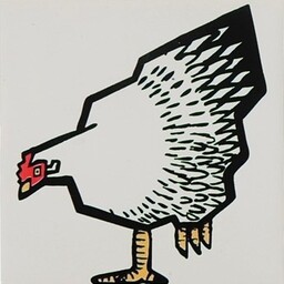 Frisiantiles Art deco tegel kip