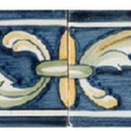 Frisiantiles Randdecor bladlijst