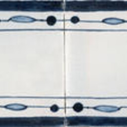 Frisiantiles Randdecor kraallijst