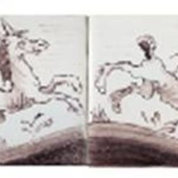 Frisiantiles Randdecor paardenlijst