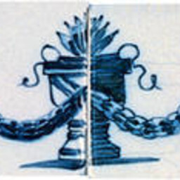 Frisiantiles Randdecor portretrand