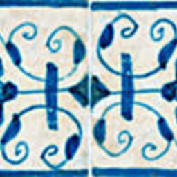 Frisiantiles Randdecor tulpenrand