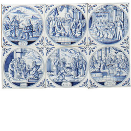 Frisiantiles Tegels Bijbelse voorstellingen  C 10-15