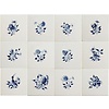 Tegels bloemen klein 1-12