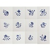 Tegels bloemen klein 13-24