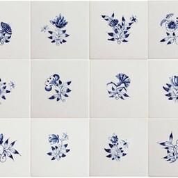 Frisiantiles Tegels bloemen klein 13-24