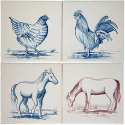 Frisiantiles Tegels boerderijdieren 13-16