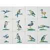 Tegels Collaertvogels 1-12