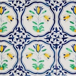 Frisiantiles Tegels drietulp kleur