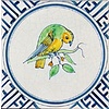 Tegels Harlinger vogels 1-6