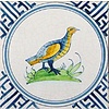 Tegels Harlinger vogels 1-6