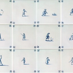 Frisiantiles Tegels kinderspelen enkel 1-12