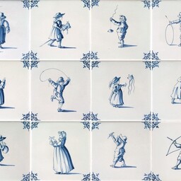 Frisiantiles Tegels kinderspelen groot 1-12