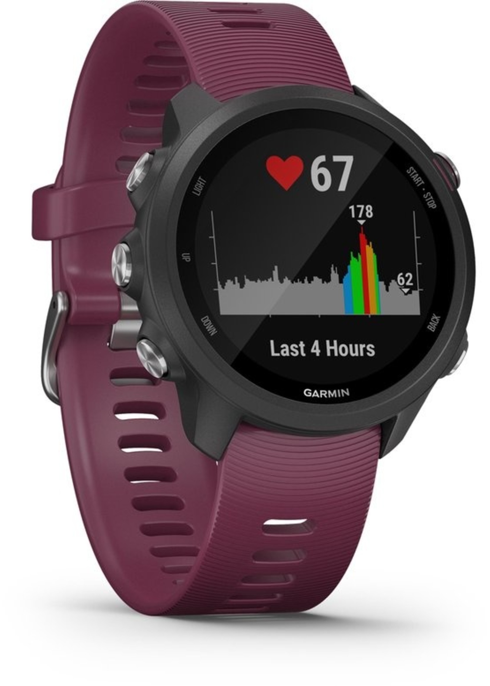 Garmin Garmin Forerunner 245 - GPS Smartwatch - 42 mm - Merlot