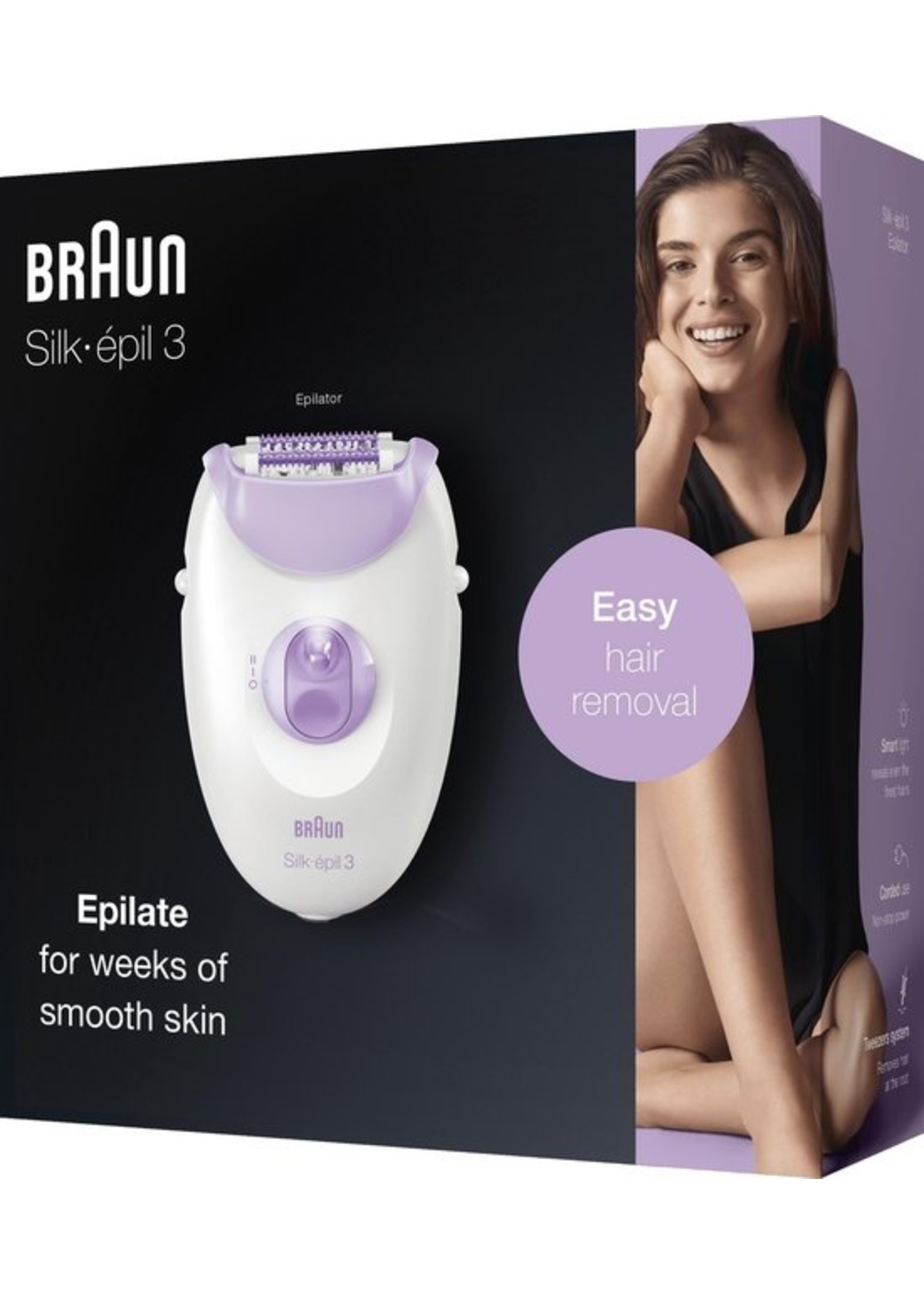 Braun Braun Silk-épil 3-170 Epilator voor Langdurige Ontharing