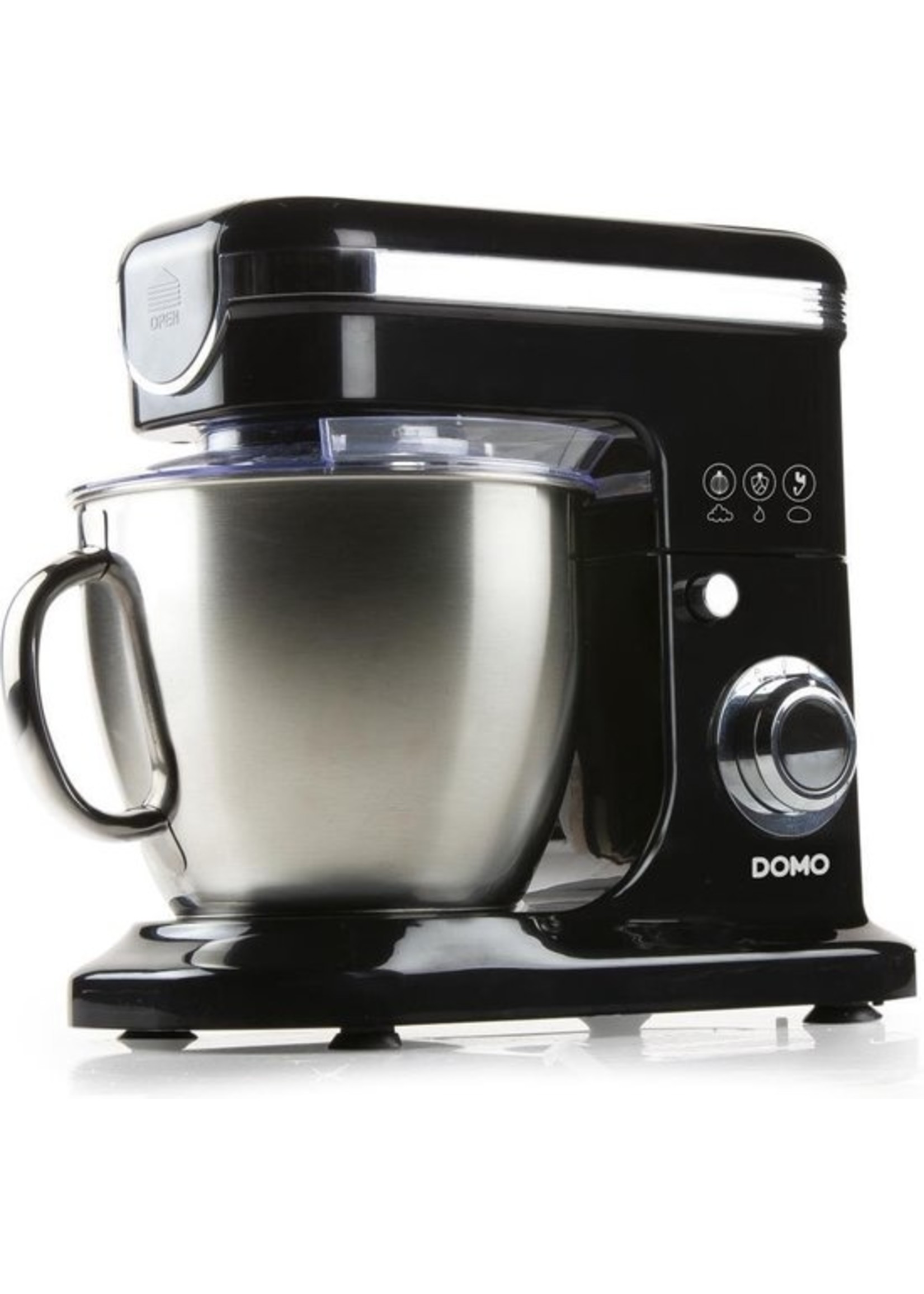 Domo Domo DO1023KR - Keukenmachine - 6L - Zwart