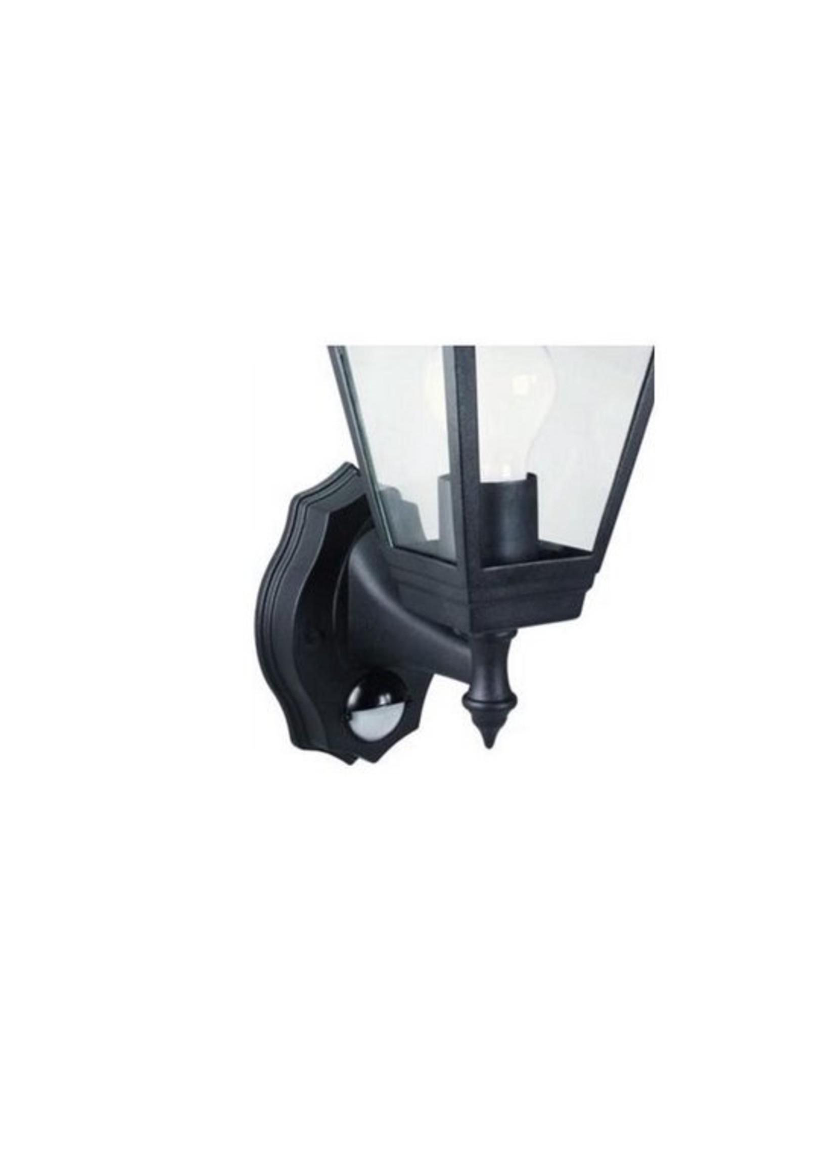 Smartwares Smartwares ES94 Wandlamp voor buiten - Met bewegingsmelder - E27 - Zwart