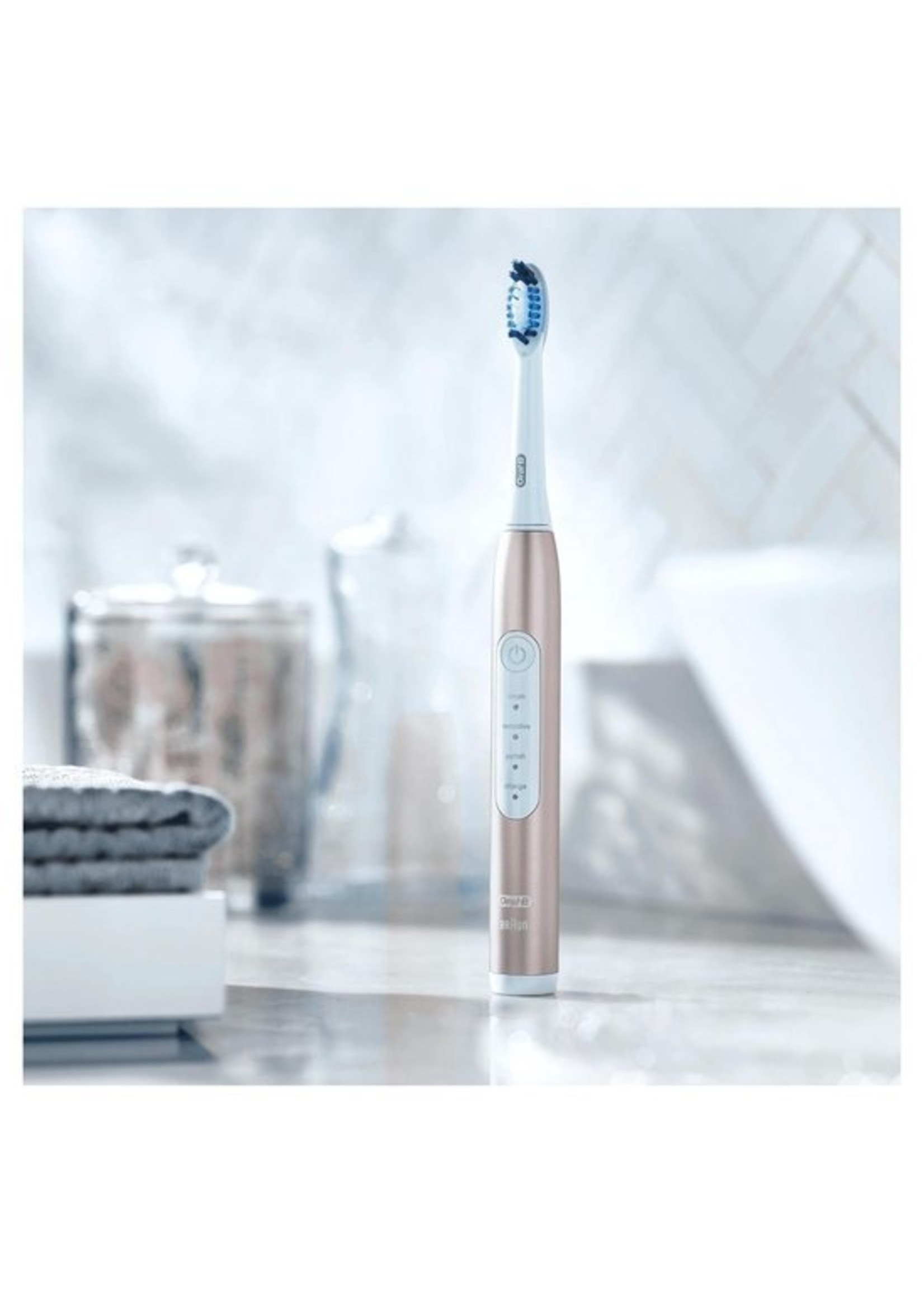 Oral-B Oral-B Pulsonic Slim Luxe 4000 - Rose Gold - Elektrische Tandenborstel