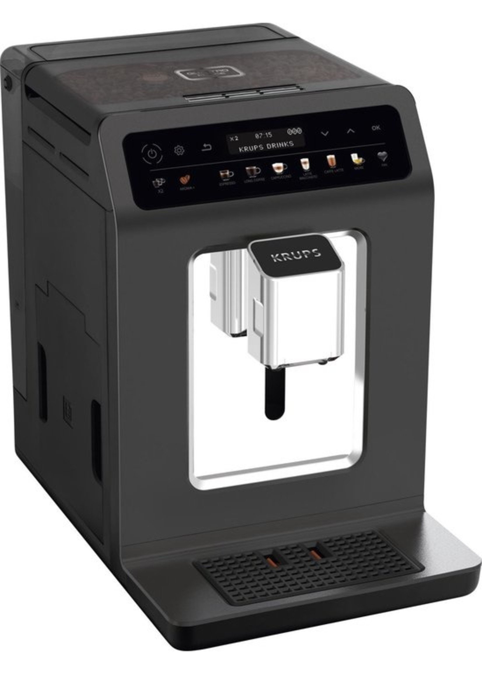 Krups Krups Evidence One EA895N - Volautomatische espressomachine - Zwart