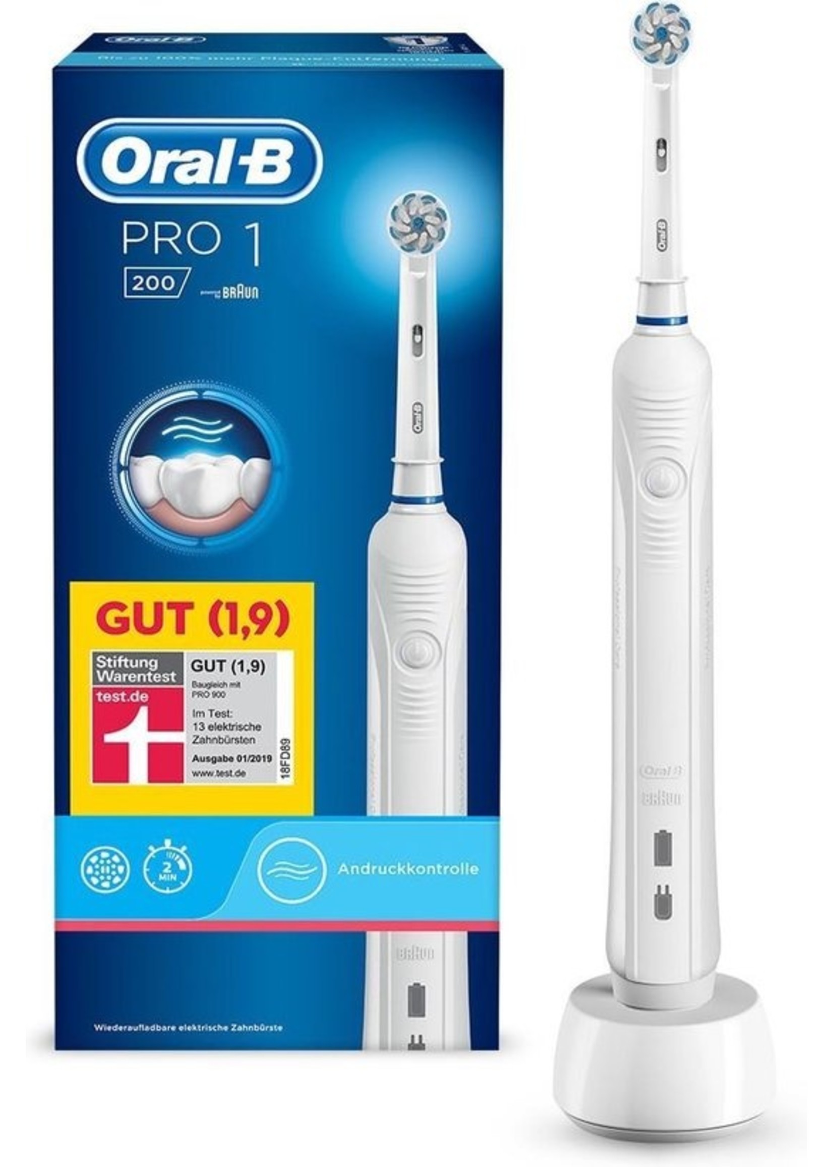 Oral-B Oral-B Pro 1 - 200 SensiUltraThin - elektrische tandenborstel