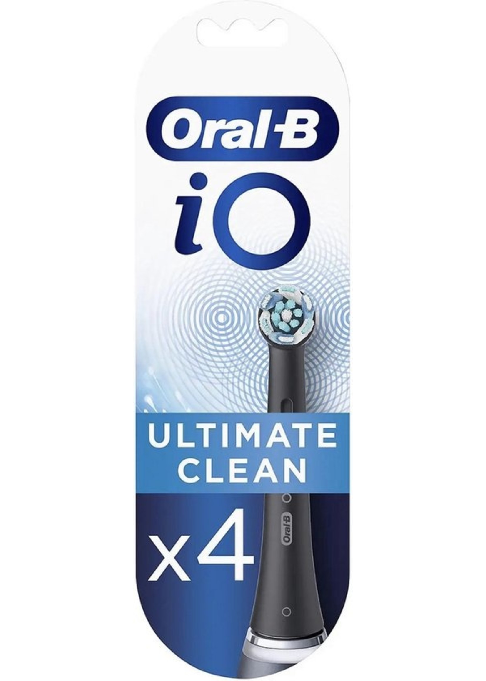 Oral-B Oral-B iO Ultimate Clean - Opzetborstels - Zwart - 4 Stuks