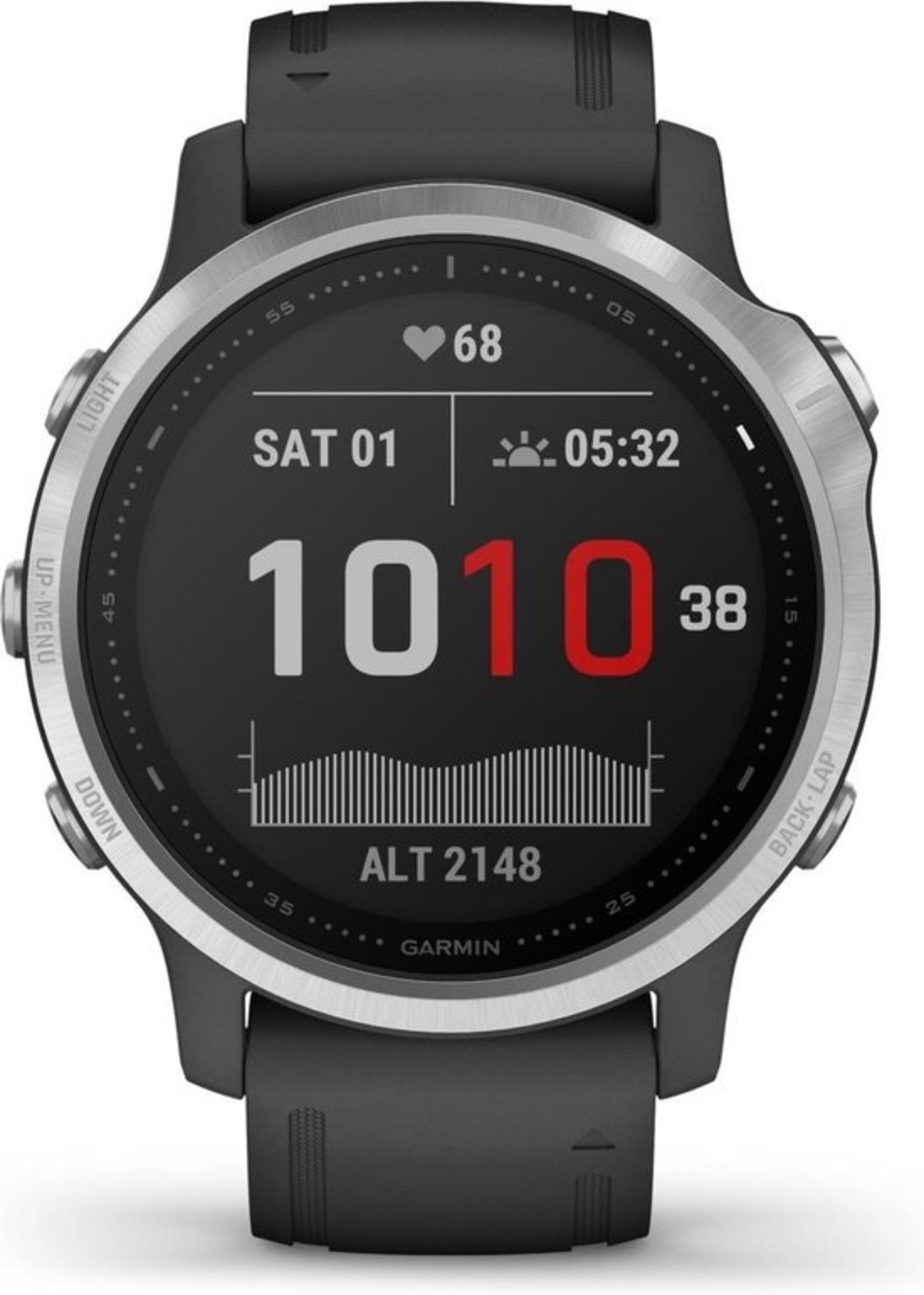 Garmin Garmin Fenix 6S Multisport Smartwatch - Geavanceerde GPS Tracker - Multisport - 10ATM Waterdicht - Zwart koopjeshoek