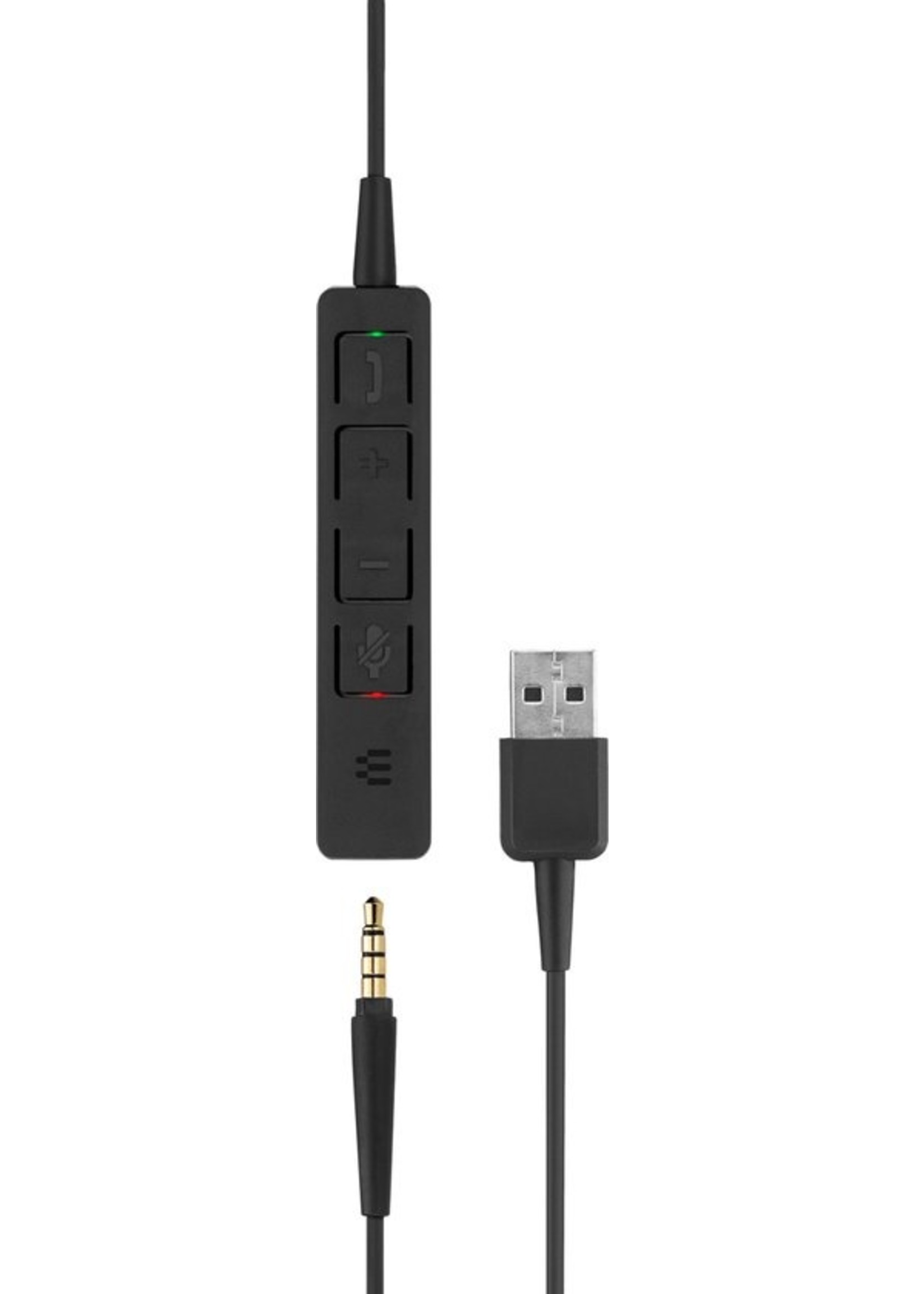 EPOS | Sennheiser ADAPT SC 165 USB Headset Hoofdband - Zwart