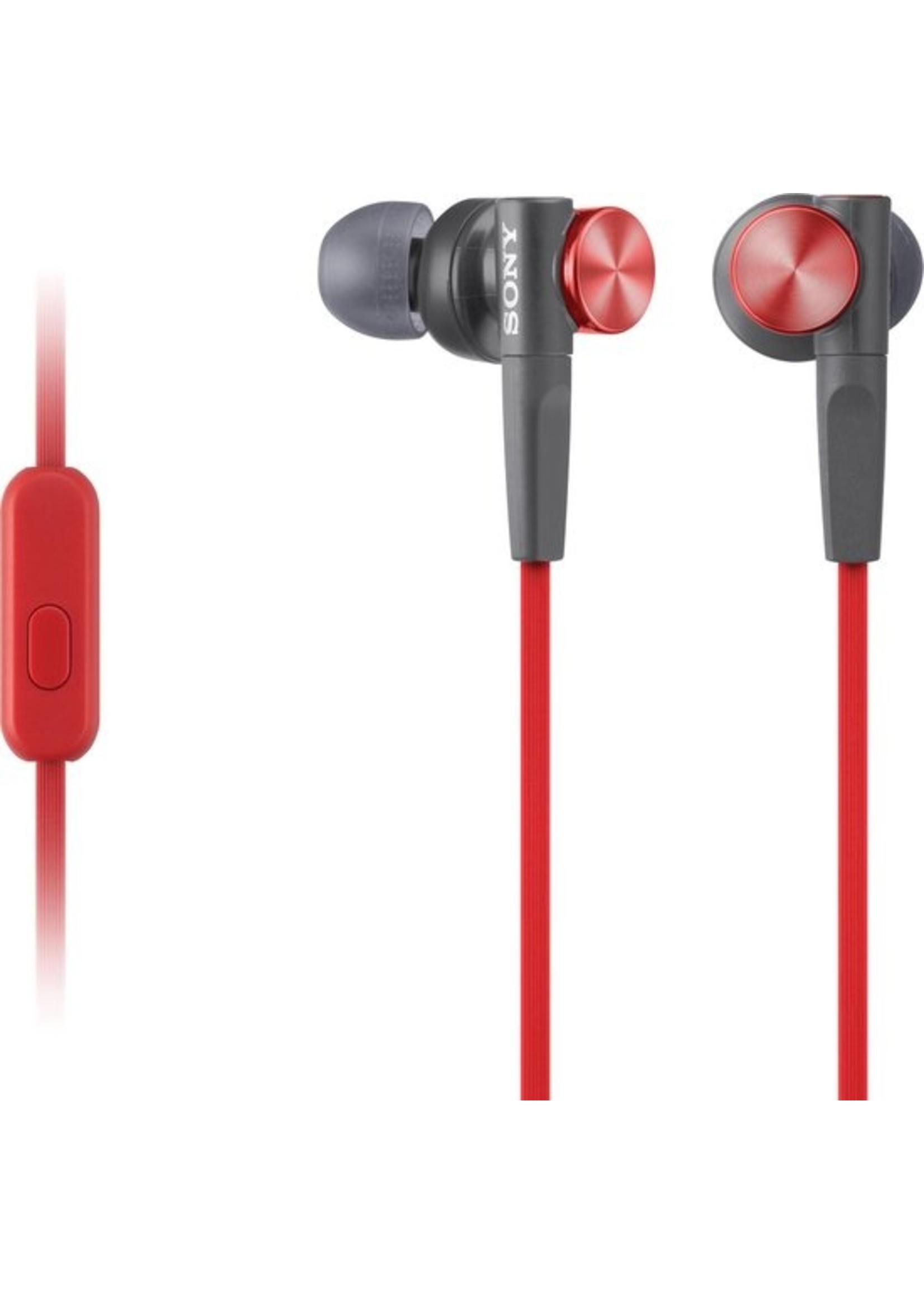 Sony Sony MDR-XB50AP - In-ear oordopjes - Rood