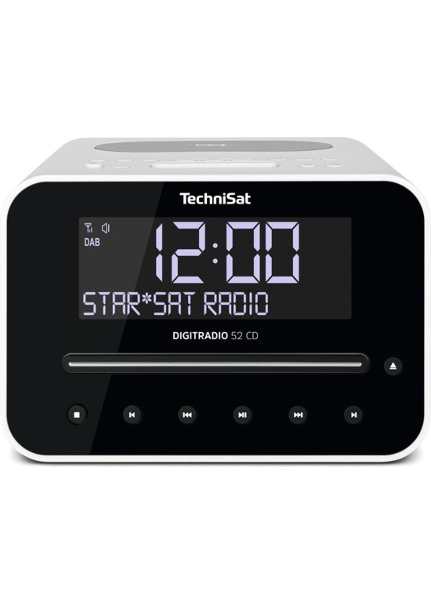 TechniSat Technisat Digitradio 52 CD - wekkerradio - wit